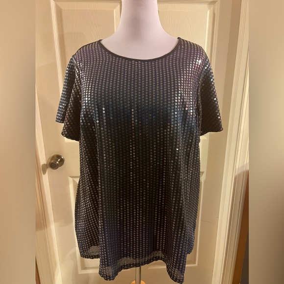 Lane Bryant Tops - BNWT sequined top